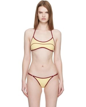 Fruity Booty イエロー Reef ビキニトップ - ナチュラル