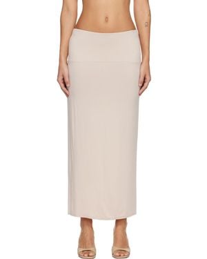 Belle Anna Sycamore Maxi Skirt - Natural