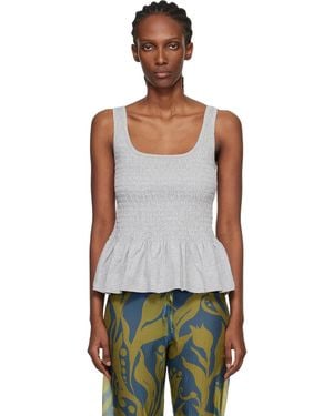 Dries Van Noten Shir Ruffle Top - Black
