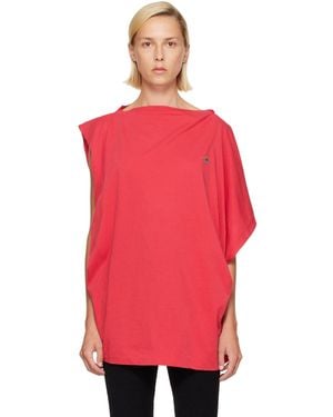 Vivienne Westwood Oversized Hebo T-Shirt - Red