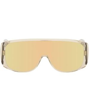 MM6 by Maison Margiela Off- Mask Sunglasses - Black
