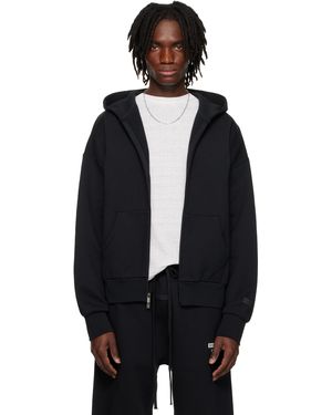 Fear Of God ブラック Classic フルジップアップ フーディ - ブルー