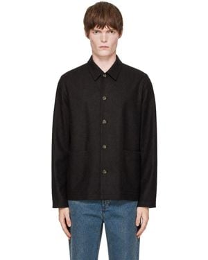 A.P.C. Brest Wool Jacket - Black