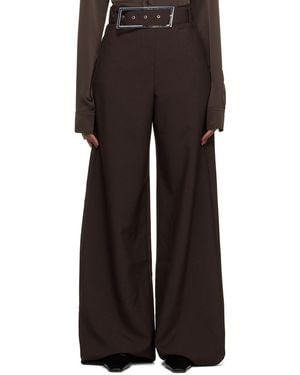 16Arlington Ssense Work Capsule – Brown Hagen Trousers - Black