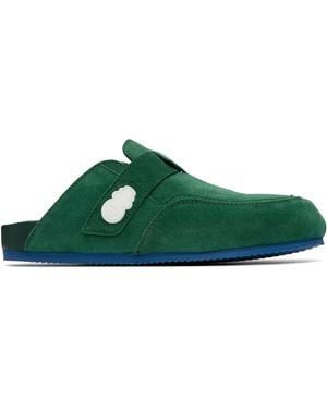 CASABLANCA Outdoor Mule Loafers - Green