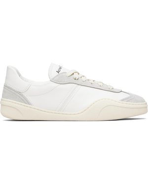 Acne Studios Leather Trainers - White