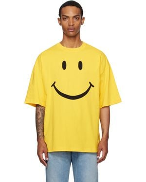 Moschino Organic Cotton Smiley T-Shirt - Yellow