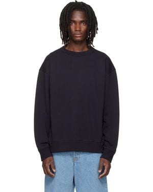 Dries Van Noten Oversized Sweatshirt - Blue
