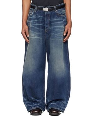 Acne Studios ブルー 2023M スーパーバギー ジーンズ