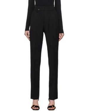 Jacquemus Black Les Classiques 'le Pantalon Tibau' Trousers