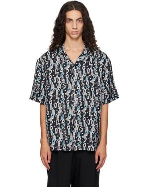 Lanvin Printed Shirt - Black