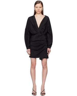 GAUGE81 ブラック Asuka ミニドレス