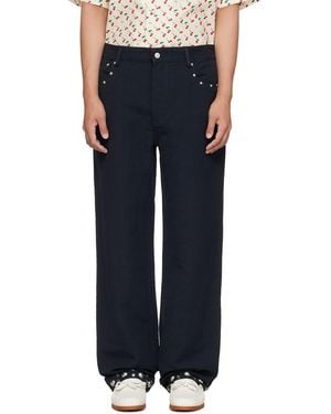 Valentino Studded Trousers - Black