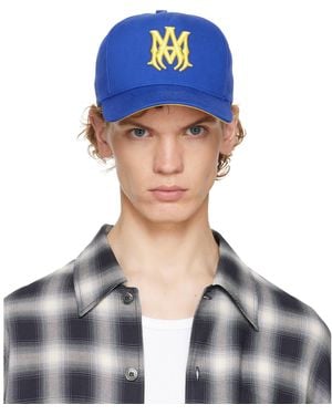 Amiri 'Ma' Cotton Cap - Blue