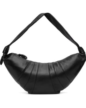 Lemaire Large Croissant Bag - Black