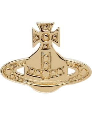 Vivienne Westwood Marinetta Stud Single Earring - Metallic
