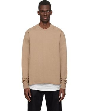 Rick Owens Temple Crewneck Sweatshirt - Black
