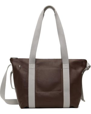 Rick Owens ブラウン Hollywood Trolley トートバッグ
