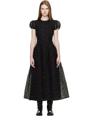 Cecilie Bahnsen Cbcleopatra Midi Dress - Black