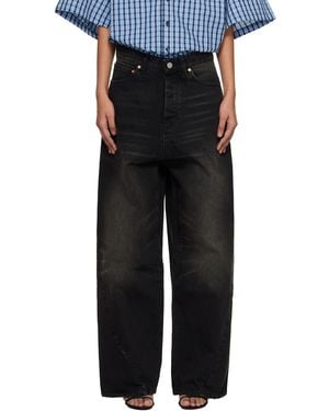 Vetements Spiral Jeans - Black