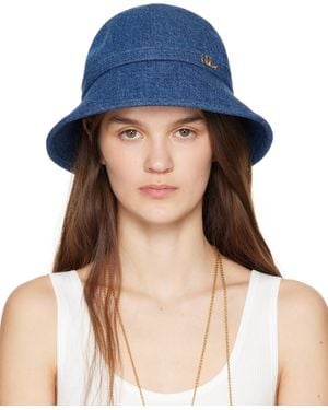 Chloé ブルー 'The Iconic デニム バケットハット