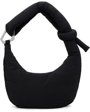 HELIOT EMIL ブラックボディバッグ Heliot Emil - MAXI CROSSBODY BAG | HBX