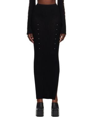 Rui Rib Maxi Skirt - Black