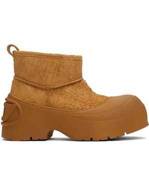 DIESEL Tan D-Donald Montone Chelsea Boots - Black