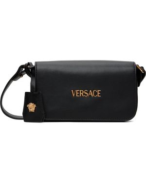 Versace Tag Nappa Mini Bag - Black