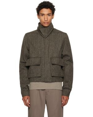 Rick Owens Tower Alice Jacket - Brown