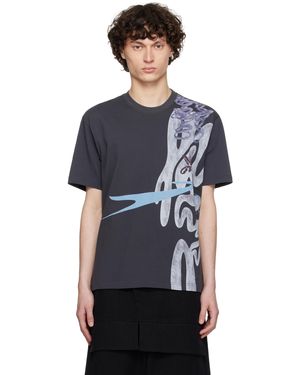 Pet Tree Kor T-Shirt Carbonara Misguided Gris - Noir