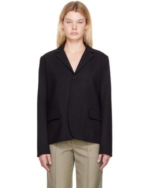 Gauchère Cutout Blazer - Black