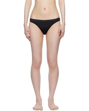 La Perla Panelled Bikini Bottom - Black