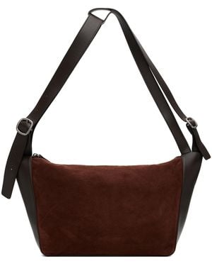 Hereu Vincle Suede Bag - Brown