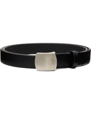 小物 NEIGHBORHOOD LEATHER NARROW BELT BLACK NEIGHBORHOOD - Leather Narrow Belt | HBX