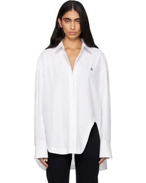 The Attico Diana Shirt - White