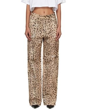 Amiri Deer Carpenter Jeans - Natural