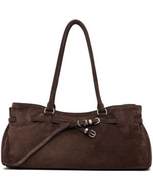 Marge Sherwood Soft Grandma Shoulder Bag - Brown