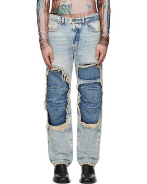 DIESEL ブルー D-Fire-Fsf ジーンズ