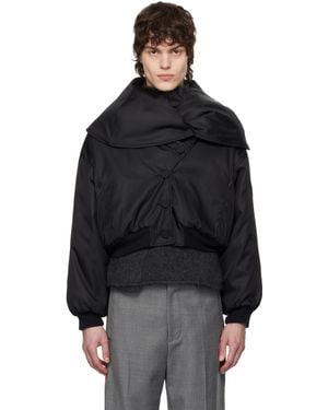 メンズ AARON ESH ブラック キーホール コート ブラック | Lyst