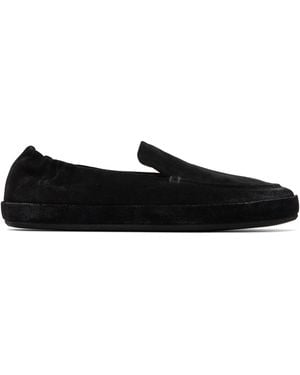 Marsèll Scatopelle Suede Loafers - Black