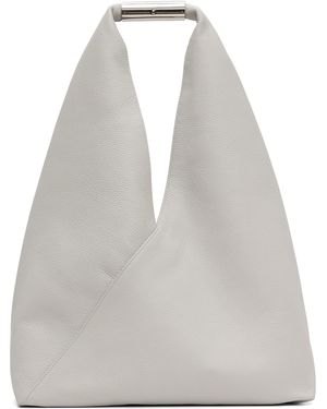 MM6 by Maison Margiela Jewel Handle Classic Tote - White