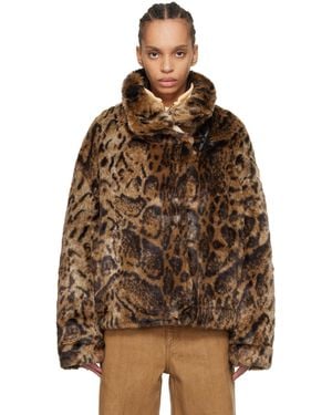 Jacquemus 'The Fernando' Faux-Fur Jacket - Brown