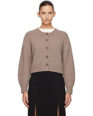 Loulou de Saison Remus Yak Blend Cardigan - Brown