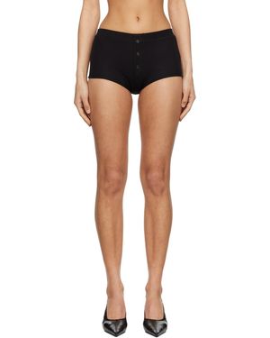 Entire studios Booty Shorts - Black