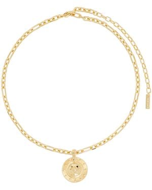 Versace Irradia Collana Necklace - Metallic
