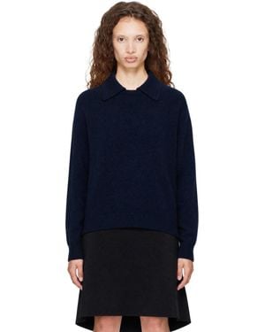 KHAITE Jackson Sweater - Blue