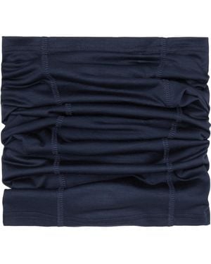 Rier Ssense Exclusive Cache-Cou Jersey Wool Neck Warmer - Blue