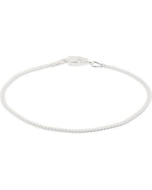 Hatton Labs Round Curb Bracelet - White