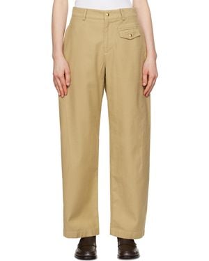 Rag & Bone ベージュ Renata コットンツイル ユーティリティパンツ - ナチュラル